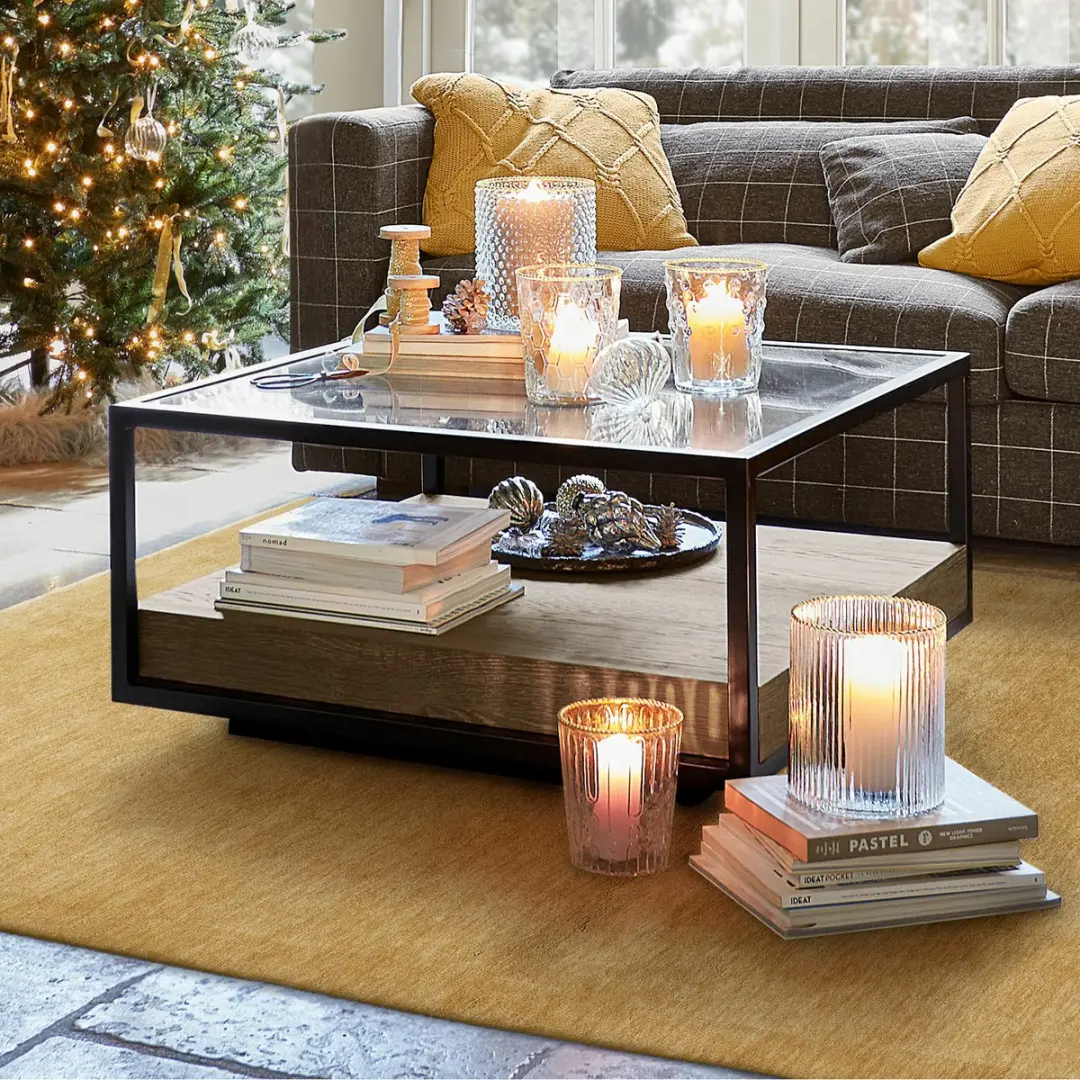 Loberon Westvale Salontafel - bruin/zwart - afbeelding 4 van 6