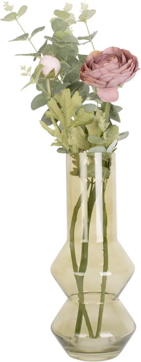Present Time Blush Vaas - Mosgroen - 13x30cm - afbeelding 4 van 6