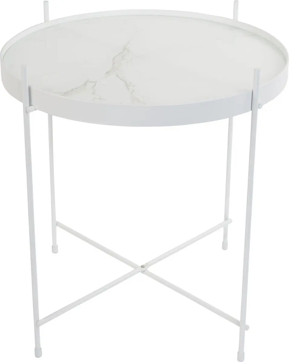 Zuiver Cupid Bijzettafel 43cm Wit