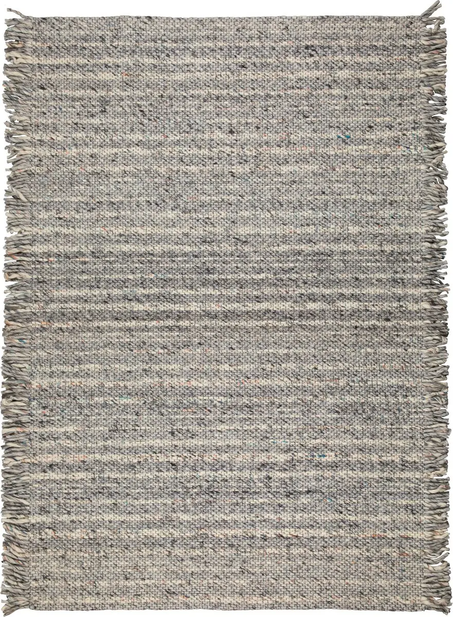 Zuiver Frills Vloerkleed 170x240cm Grijs/Blauw - afbeelding 2 van 6