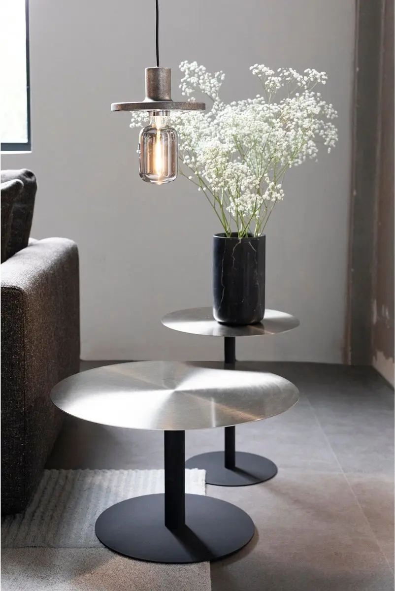 Zuiver Snow Salontafel 60x35cm Zilver - afbeelding 5 van 6