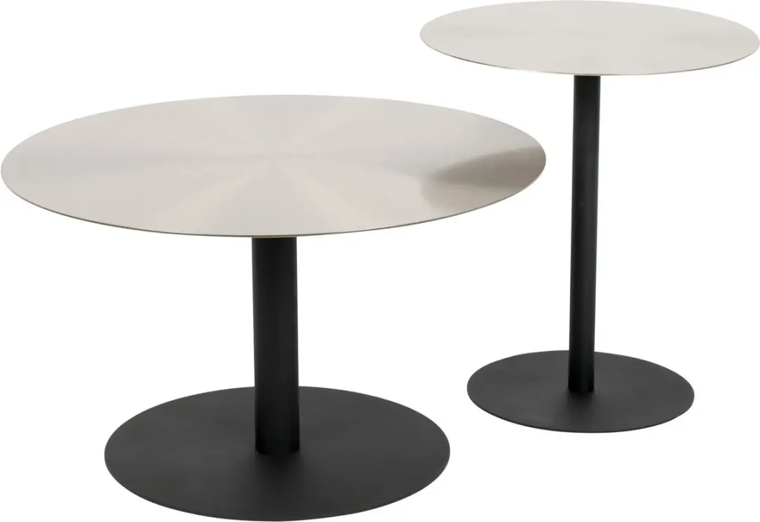 Zuiver Snow Salontafel 60x35cm Zilver
