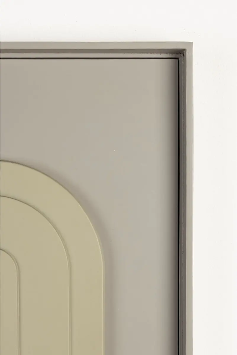 Zuiver Augustus Muurkunst - Beige - afbeelding 2 van 6