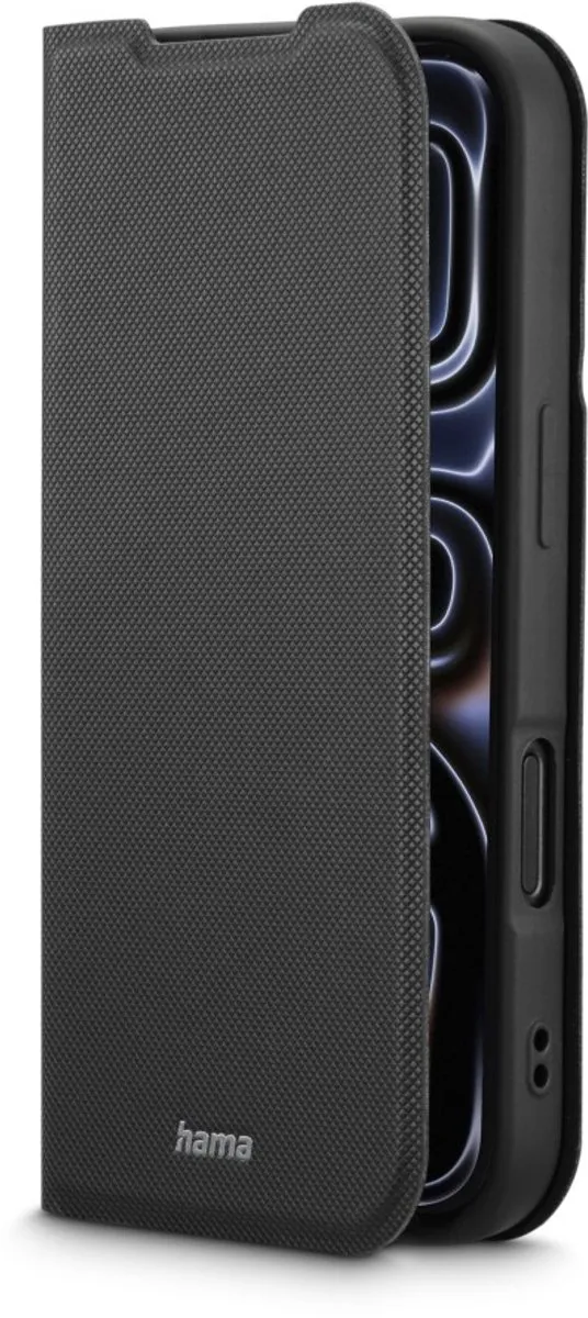 Hama Hoesje iPhone 17 Pro Daily Protect - 2 Pasjes - Zwart