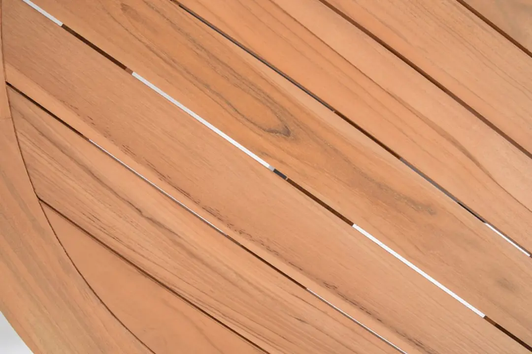 4 Seasons Outdoor Basso Tafelblad Ø160cm - Teak - afbeelding 2 van 2