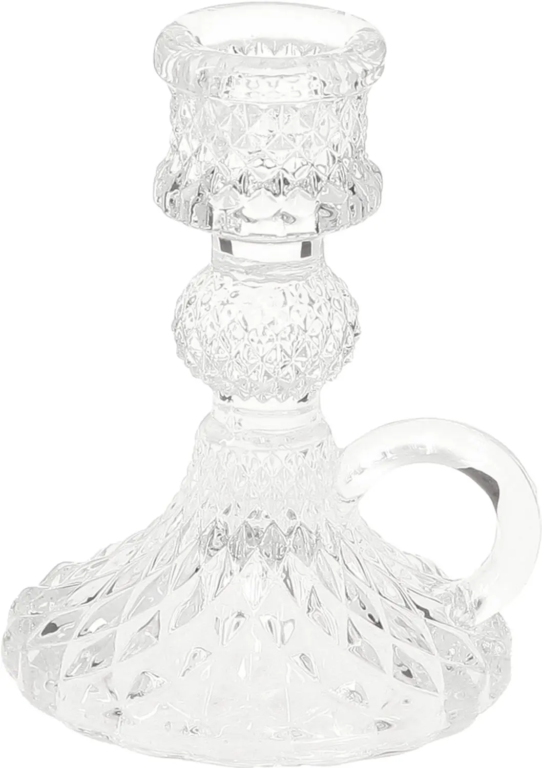 Kandelaar blaker Kristal glas 40cm