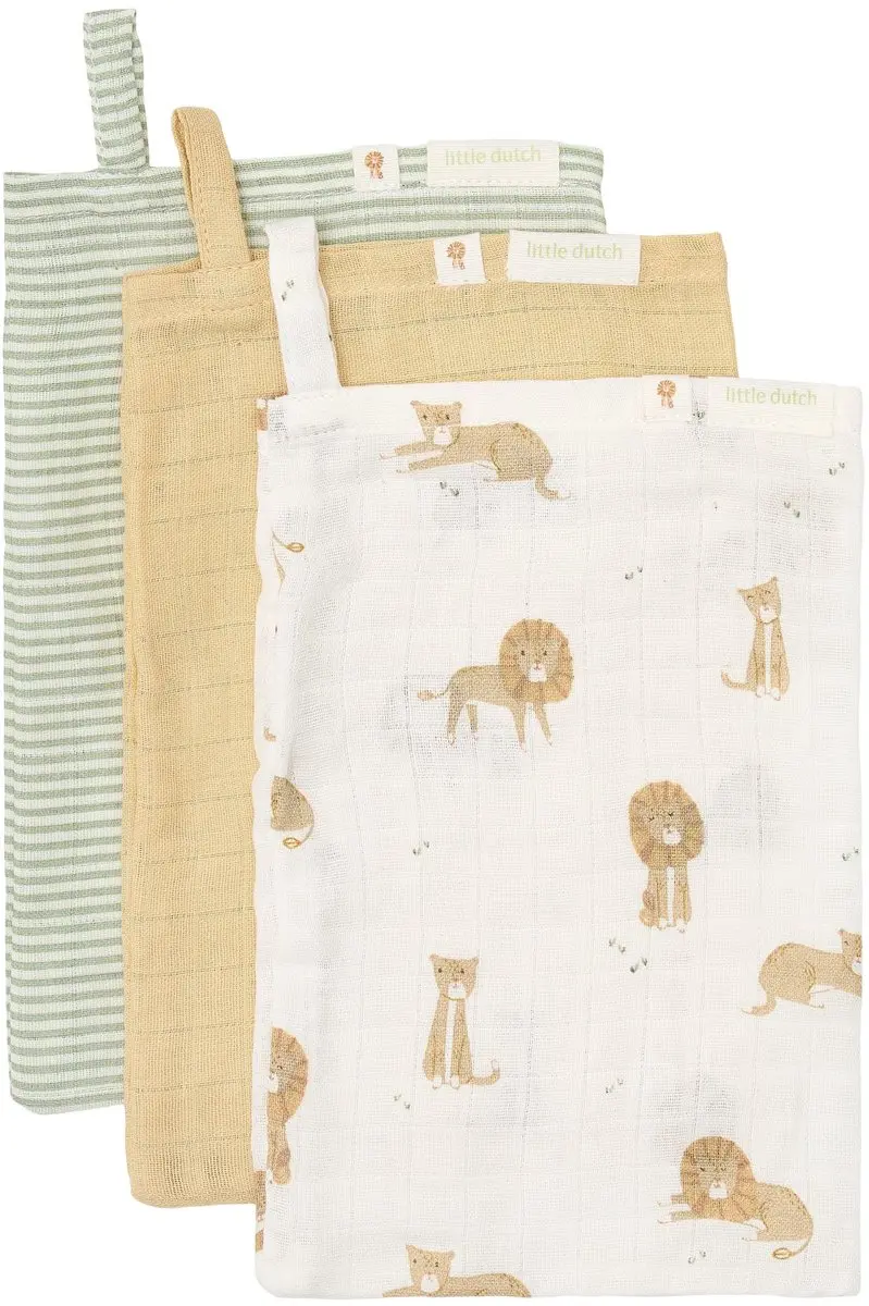 Little Dutch Safari Leo Washandjes