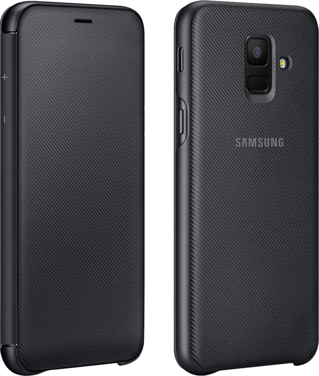 Samsung Flip Wallet EF-WA600CBEGWW - Galaxy A6 2018 - Zwart