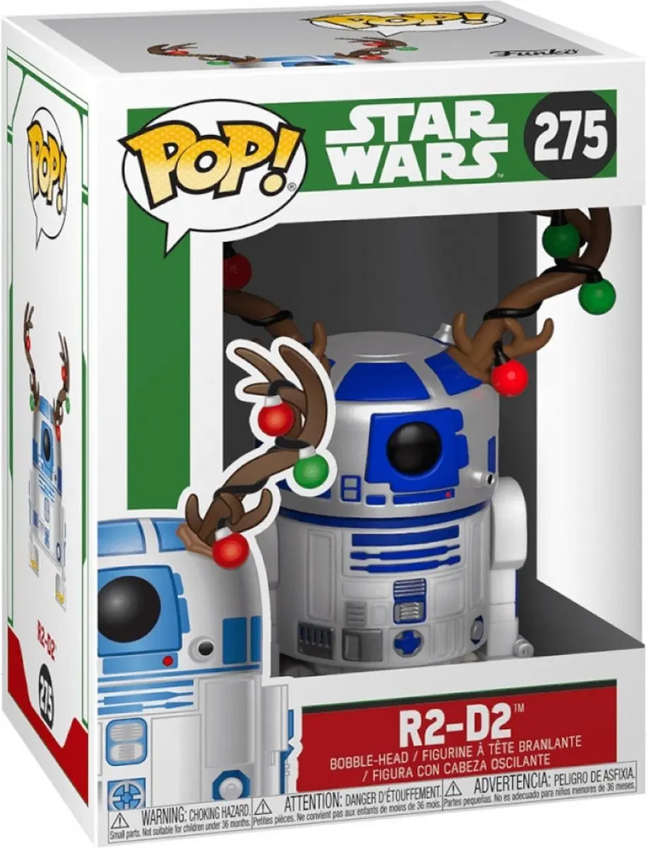 Funko Pop! Star Wars Xmas Holiday R2-D2 - afbeelding 4 van 6