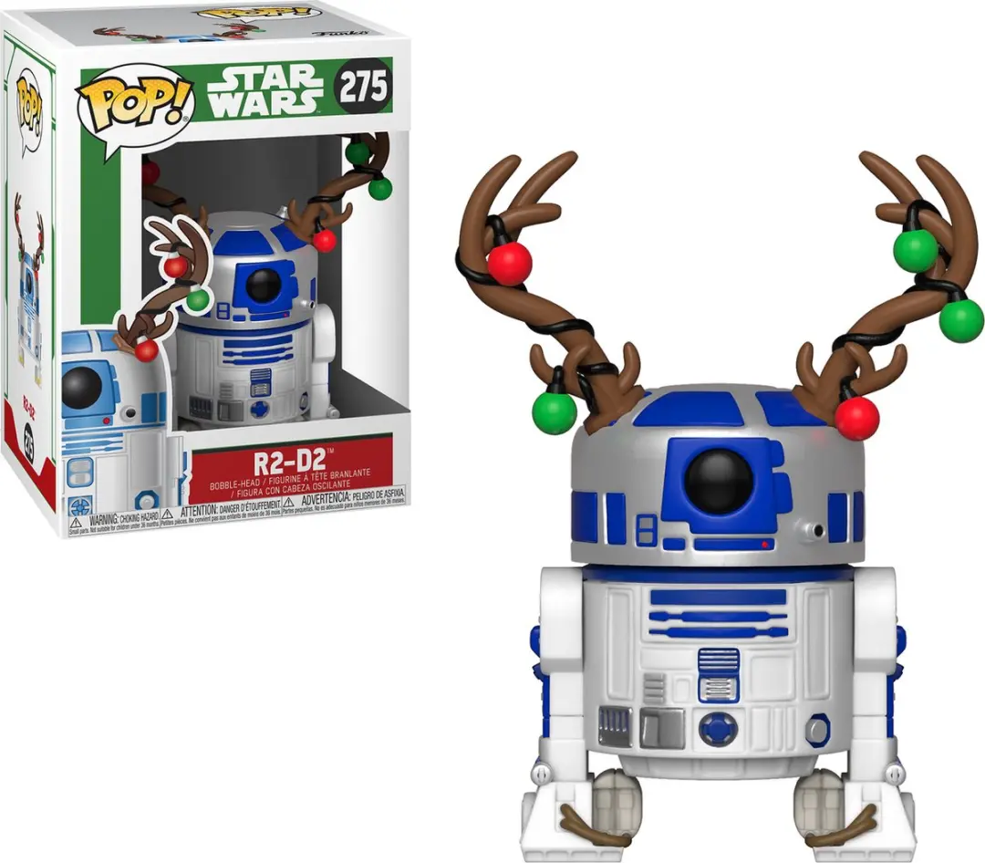 Funko Pop! Star Wars Xmas Holiday R2-D2 - afbeelding 3 van 6