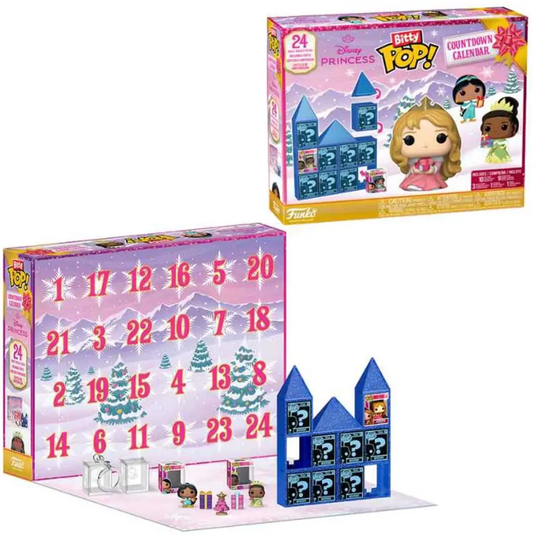 Funko Bitty Pop Disney Princess Adventskalender 24 Deurtjes - afbeelding 3 van 6
