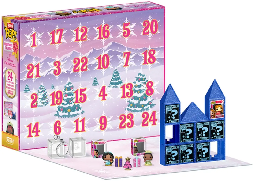 Funko Bitty Pop Disney Princess Adventskalender 24 Deurtjes