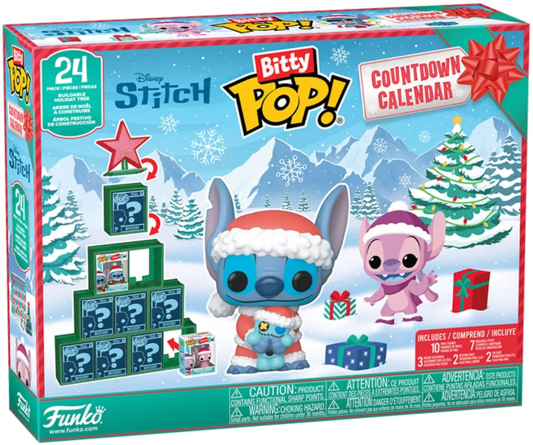 Funko Bitty Pop Stitch Holiday Adventskalender - afbeelding 3 van 6