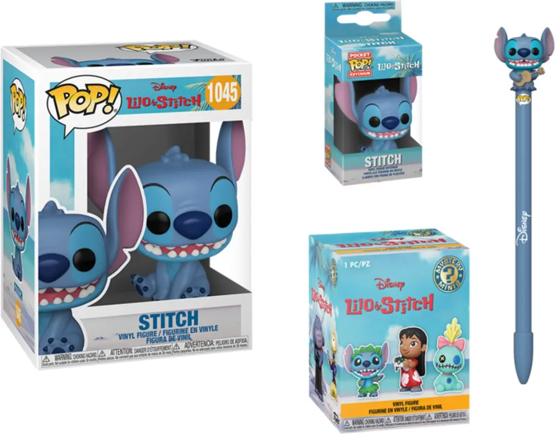 Funko Disney Stitch 4 Pack FK95396 - afbeelding 2 van 3