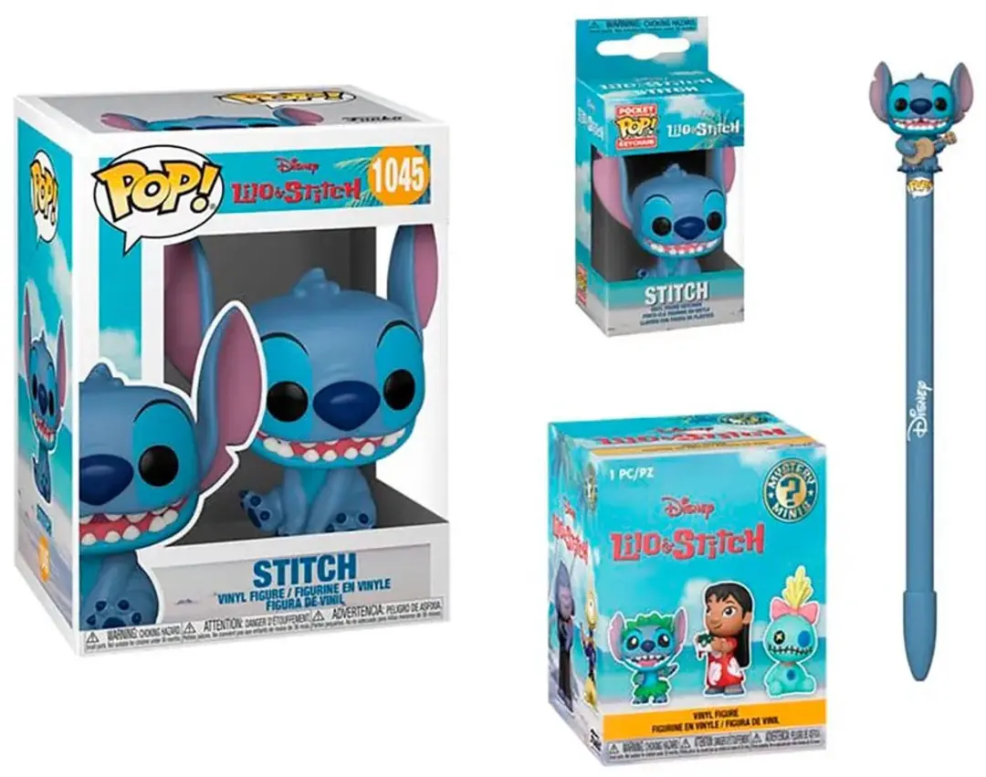 Funko Disney Stitch 4 Pack FK95396 - afbeelding 3 van 3