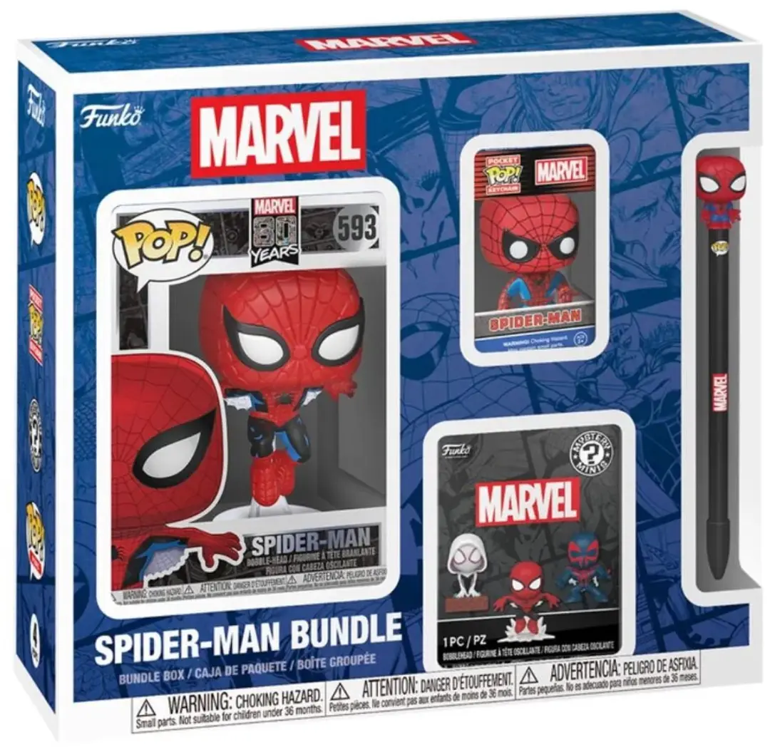 Funko Pop! Spider-Man Bundle 4 Stuks - afbeelding 4 van 4