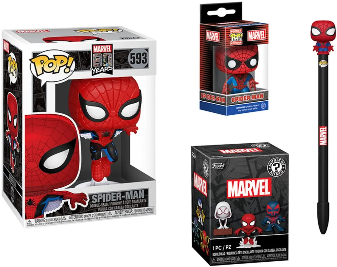 Funko Pop! Spider-Man Bundle 4 Stuks - afbeelding 2 van 4