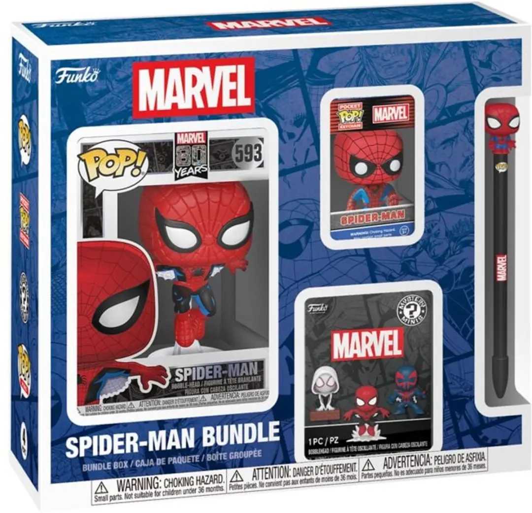 Funko Pop! Spider-Man Bundle 4 Stuks