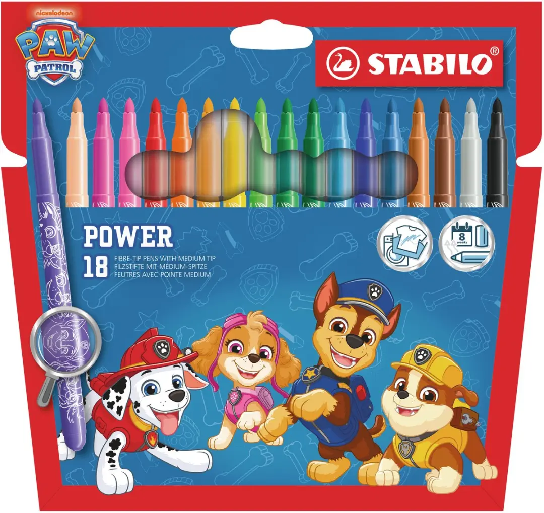 STABILO x PAW Patrol power