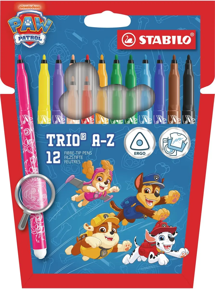 STABILO x PAW Patrol Trio A-Z