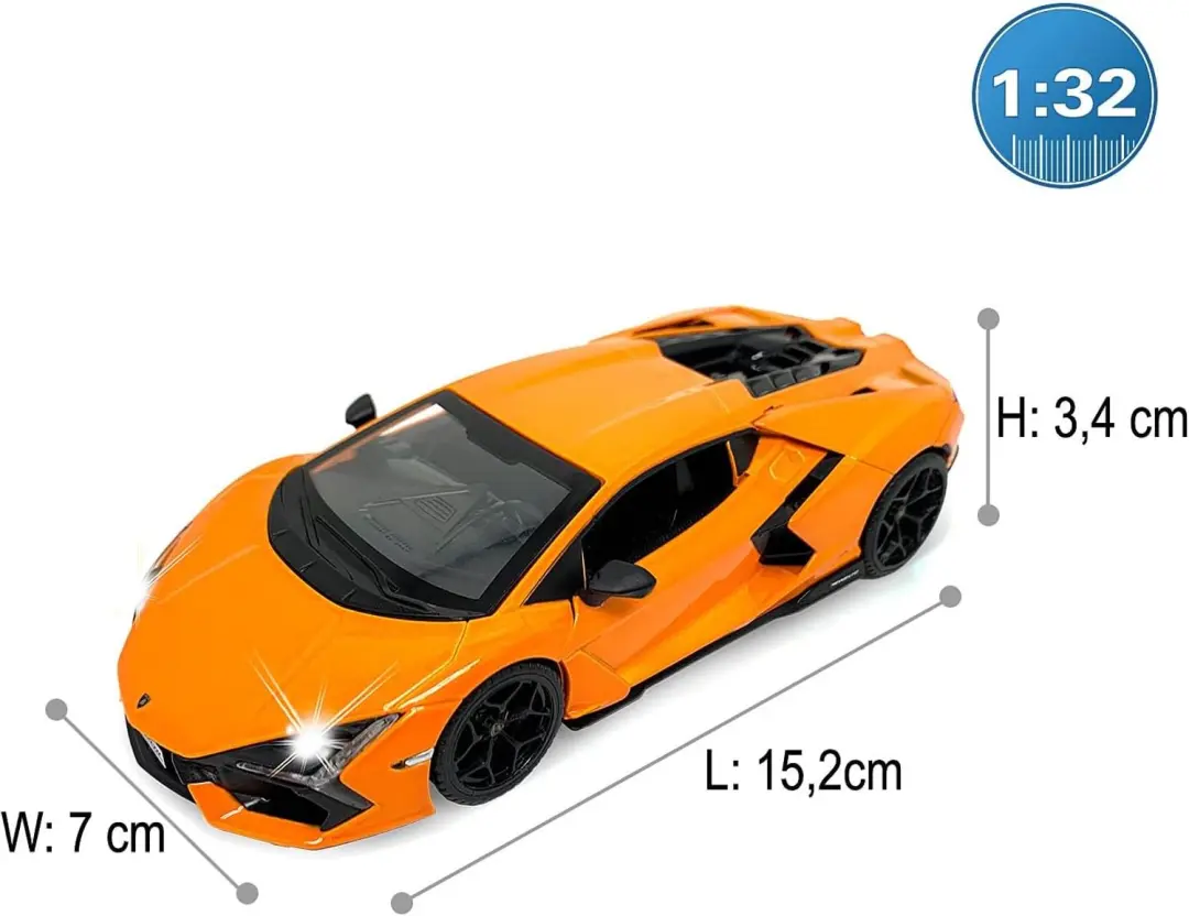 Jamara Lamborghini Revuelto 1:32 Modelauto - afbeelding 6 van 6