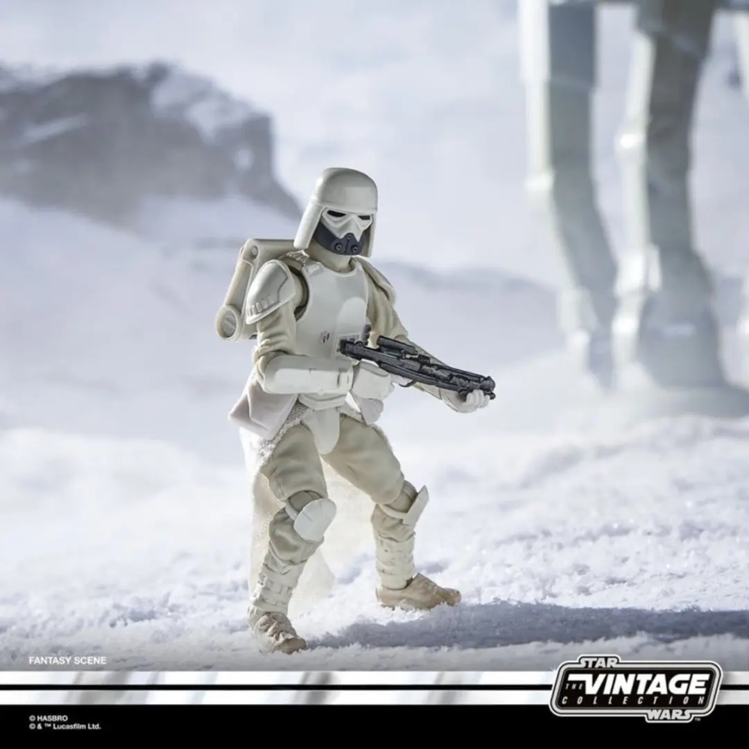 Star Wars The Mandalorian & Grogu Vintage Collection Snowtrooper 10cm - afbeelding 3 van 6