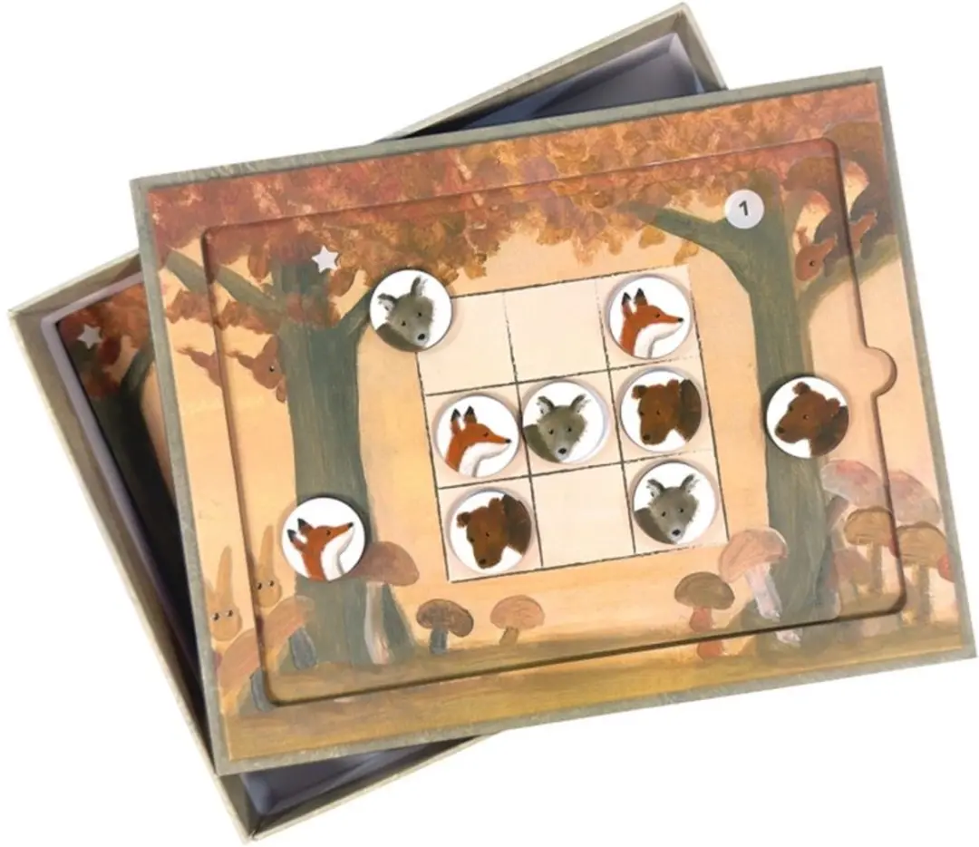 Egmont Toys magnetisch speelgoed Bos Sudoku spel 23x18x4 cm 4 jaar+.