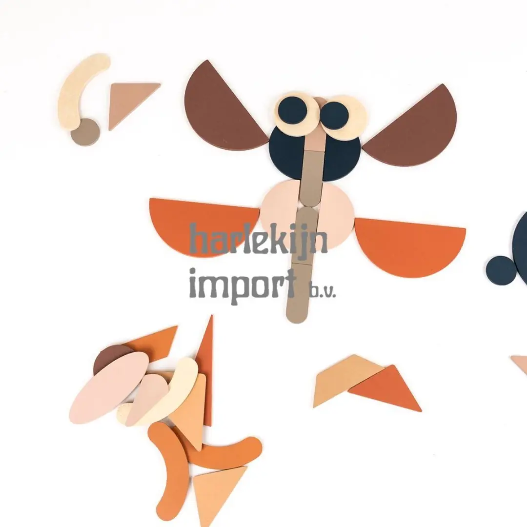 Egmont Toys houten puzzel speelgoed vormen