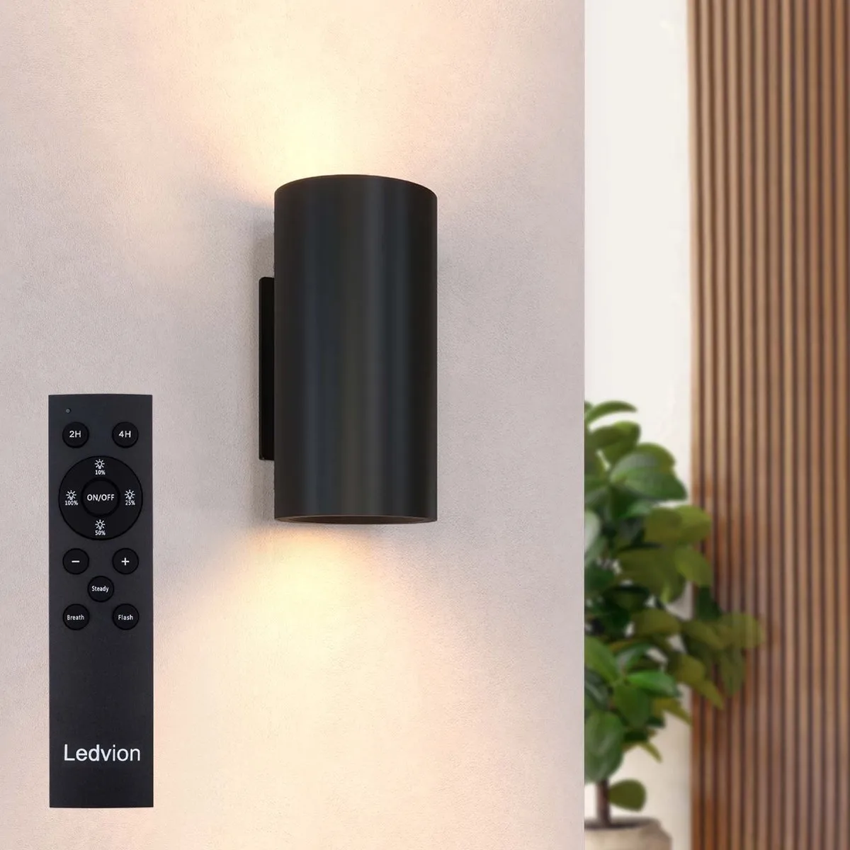 Ledvion USB Oplaadbare Wandlamp 4400mAh