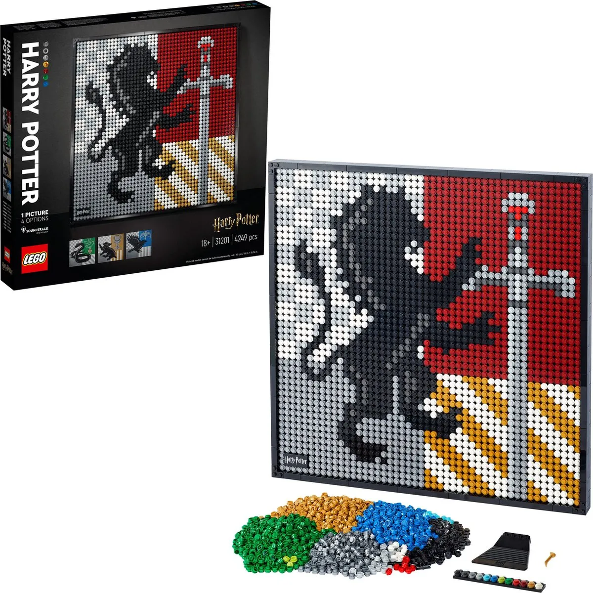 LEGO Art Harry Potter Crests 31201