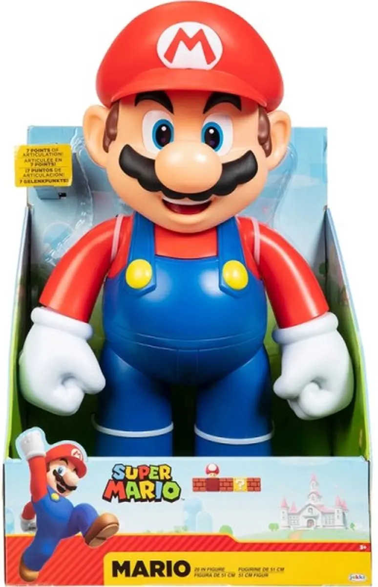 Nintendo Super Mario Jakks Pacific 78254 Actiefiguur - Multicolor - afbeelding 6 van 6