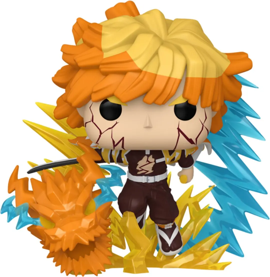 Funko POP! Demon Slayer Zenitsu Premium Figur FK93894 - afbeelding 2 van 4