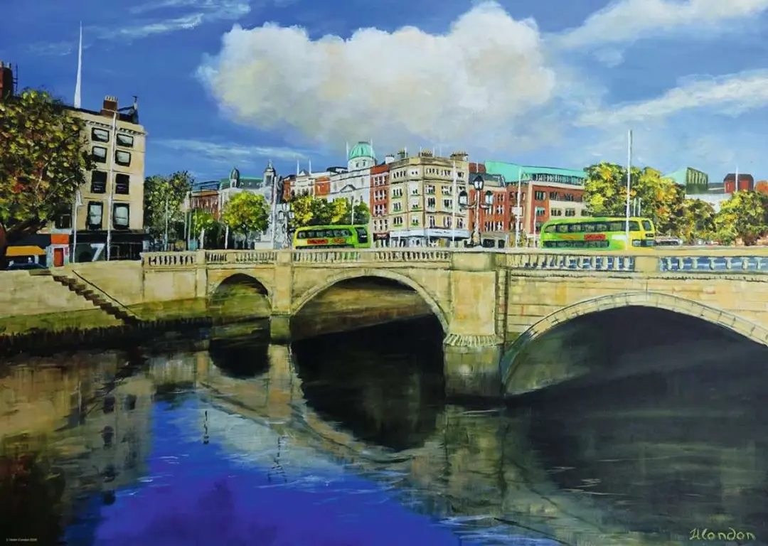 Ravensburger O'Connell Bridge Dublin Puzzel 1000 Stuks - afbeelding 2 van 2