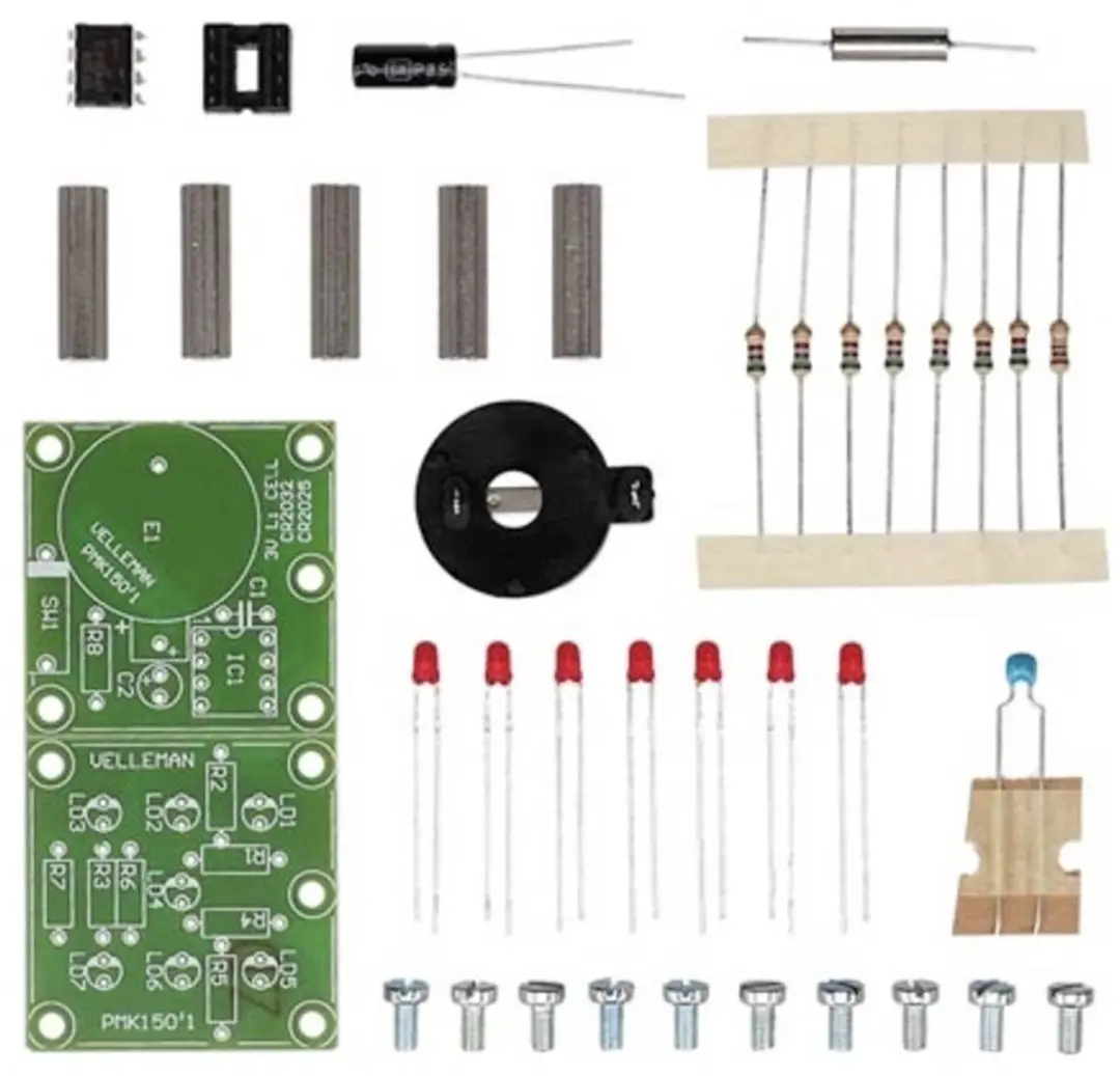 Whadda WSG150 Schuddende Kubus Kit - afbeelding 5 van 6