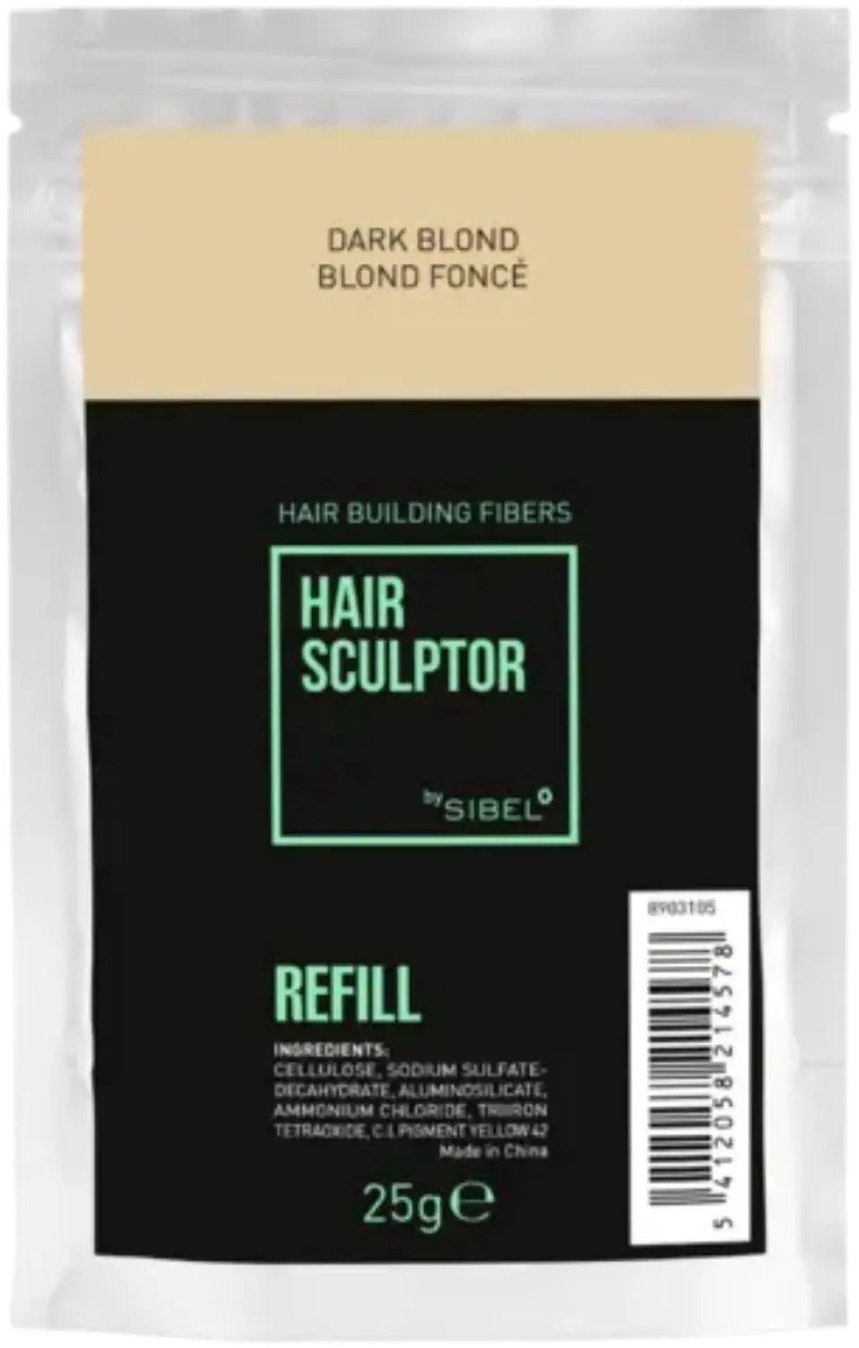 Sibel Hair Sculptor Hair Building Fibers Refill Donkerblond