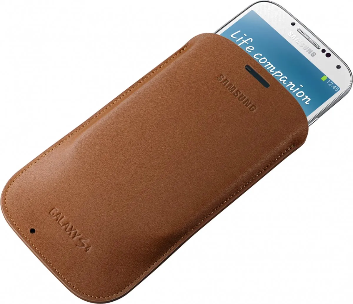 Samsung Galaxy S4 Hoesje EF-LI950BAEGWW - Echt Leer - Bruin