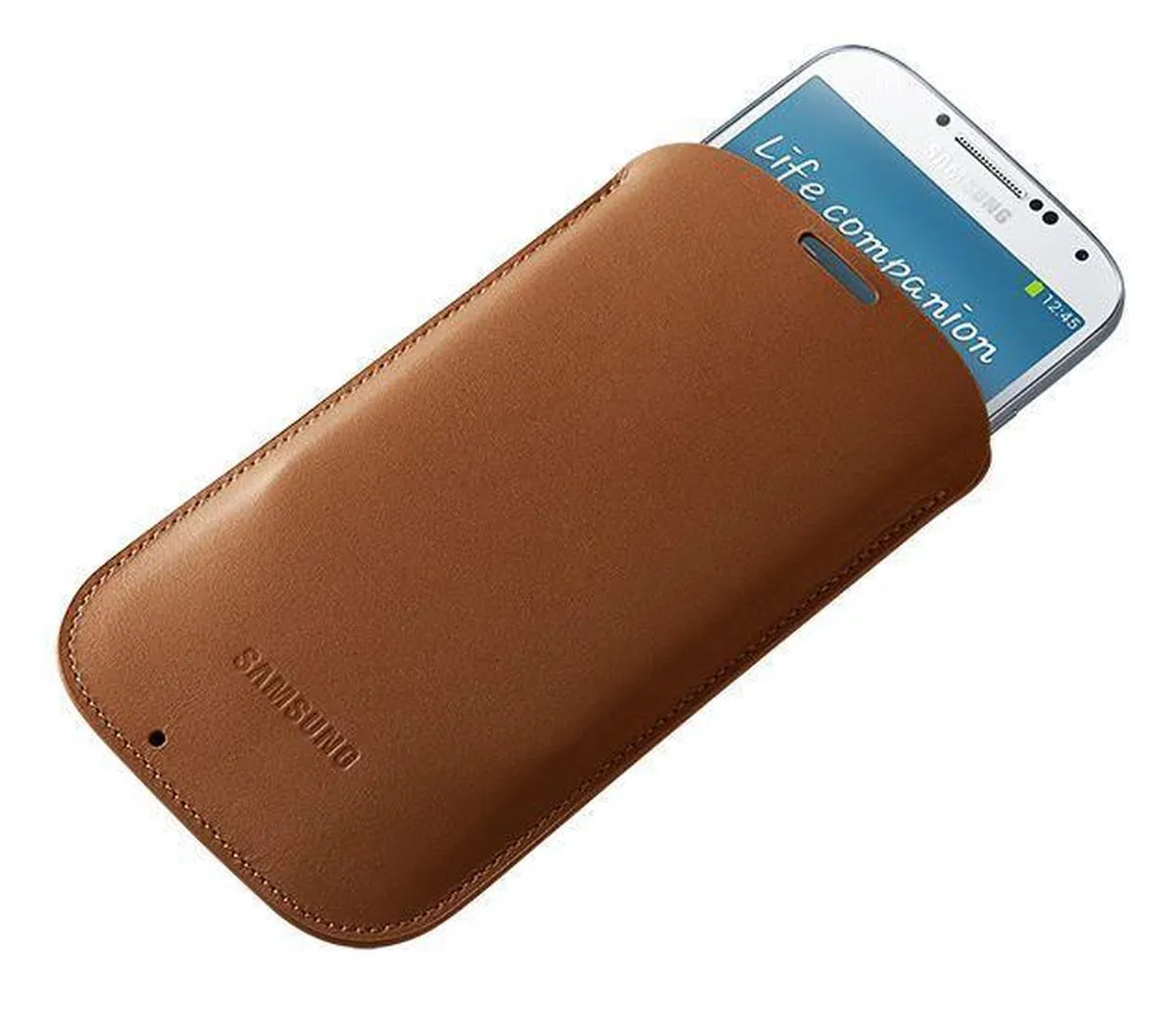 Samsung Galaxy S4 Hoesje EF-LI950BAEGWW - Echt Leer - Bruin