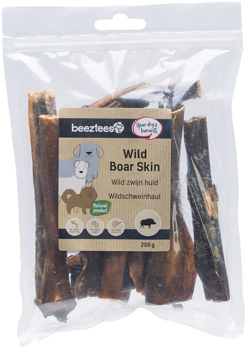 Beeztees Wildzwijnhuid 200g