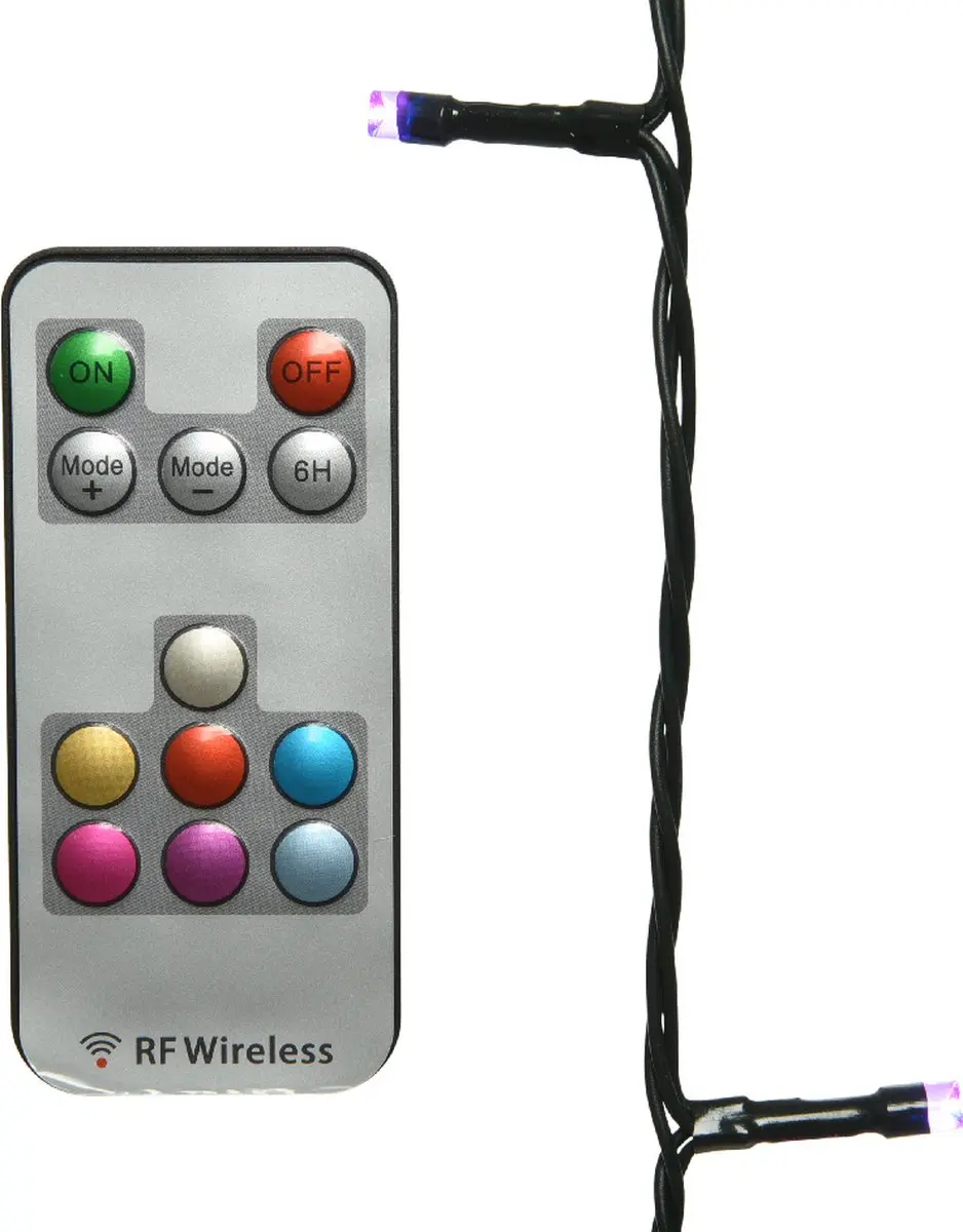 Lumineo Slimme Kerstboomverlichting RGB-W 9,9m