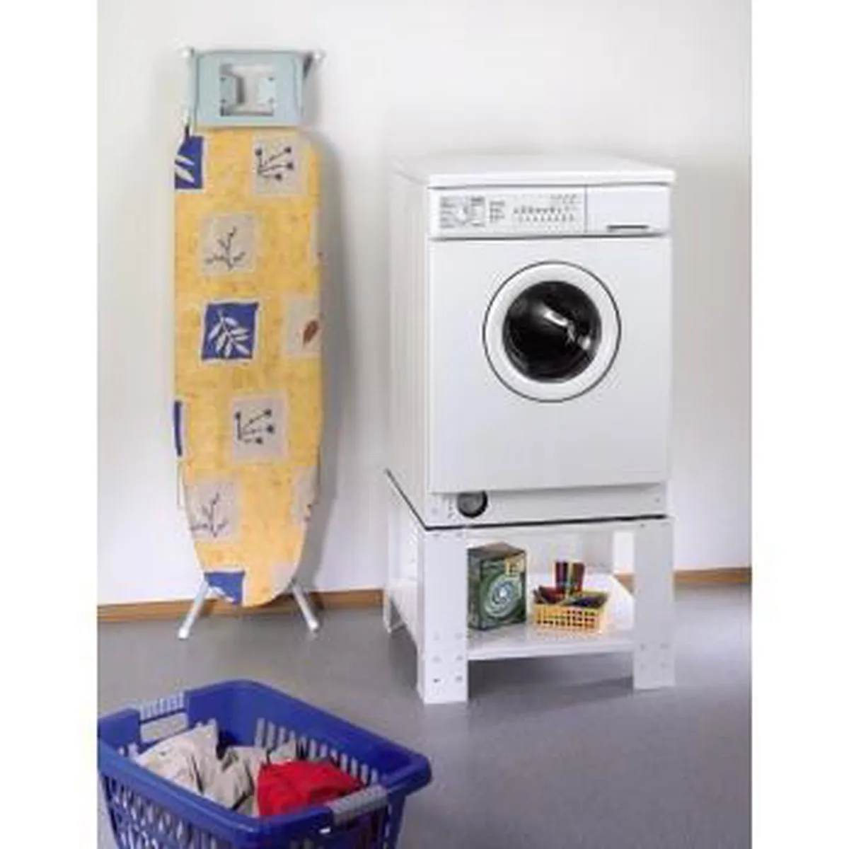 Hama Xavax Sokkel voor Wasmachine/Droger 60x60x40cm - Wit - afbeelding 6 van 6