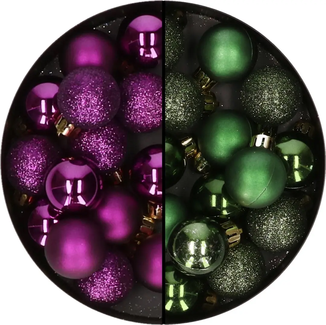 Decoris kleine kerstballen