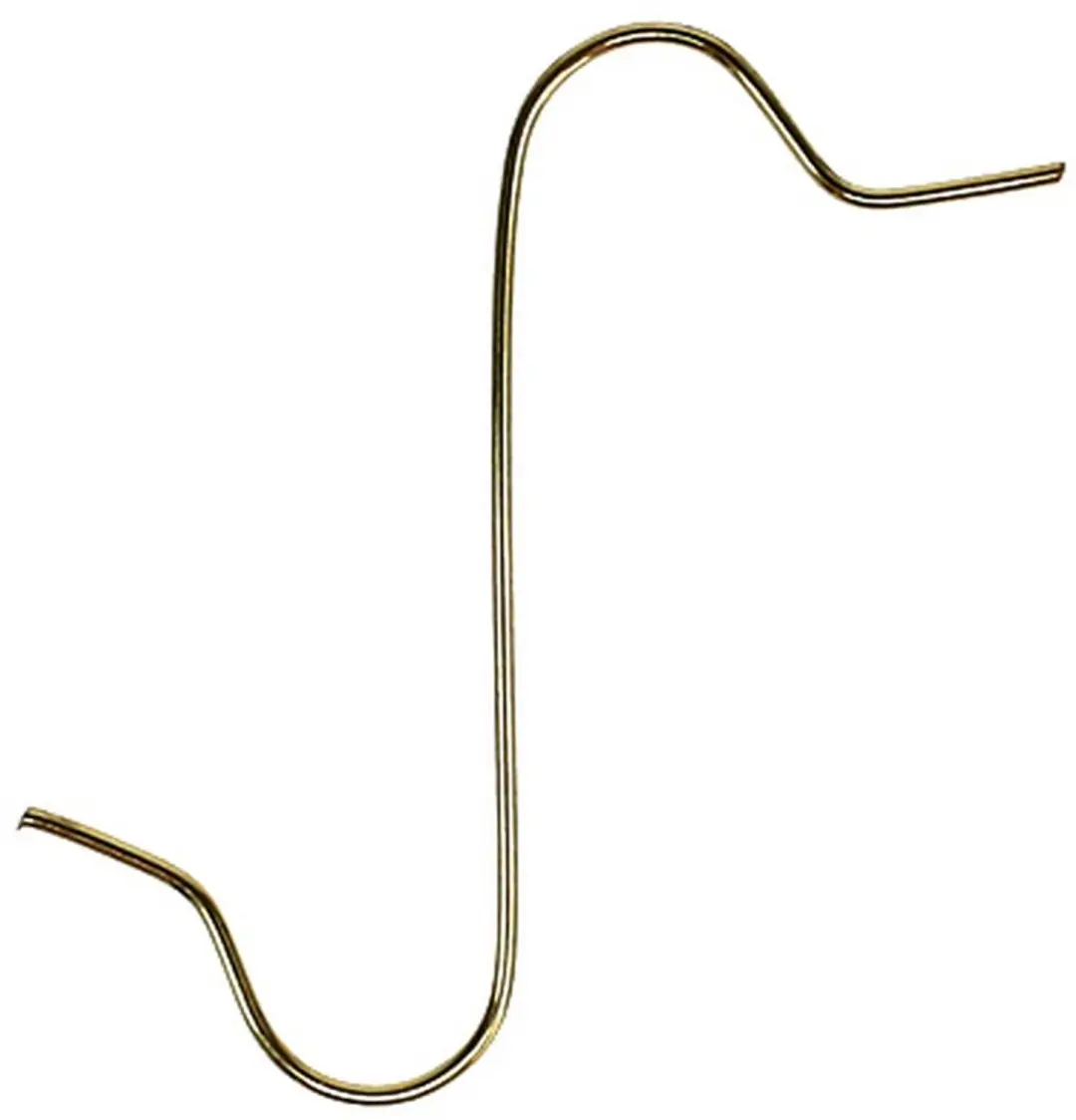 kerstbalhaakjes 50 in zakje 3.5cm goud