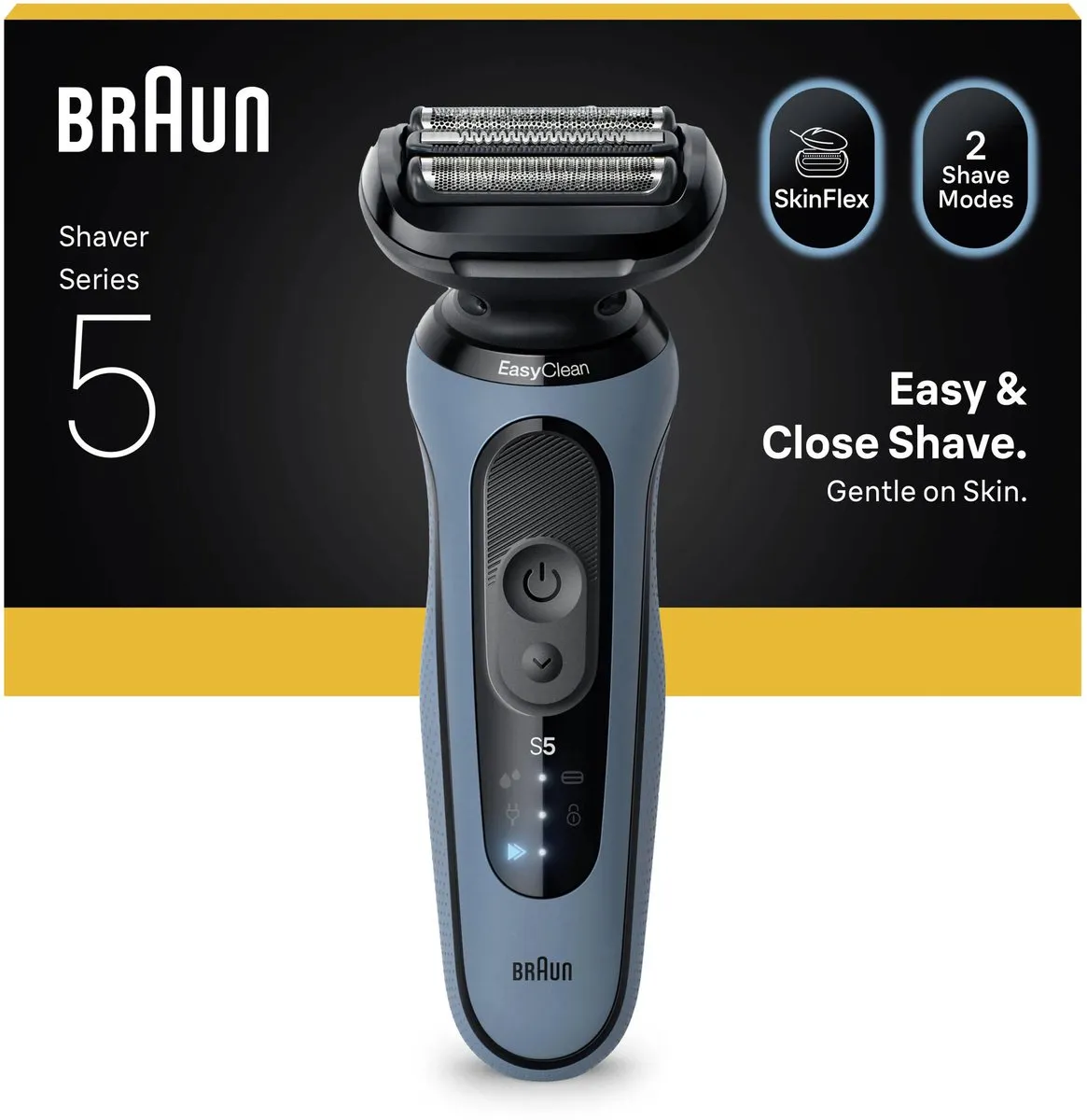 Braun Series 5 52-A1000s Scheerapparaat - 3 Mesjes - Blauw