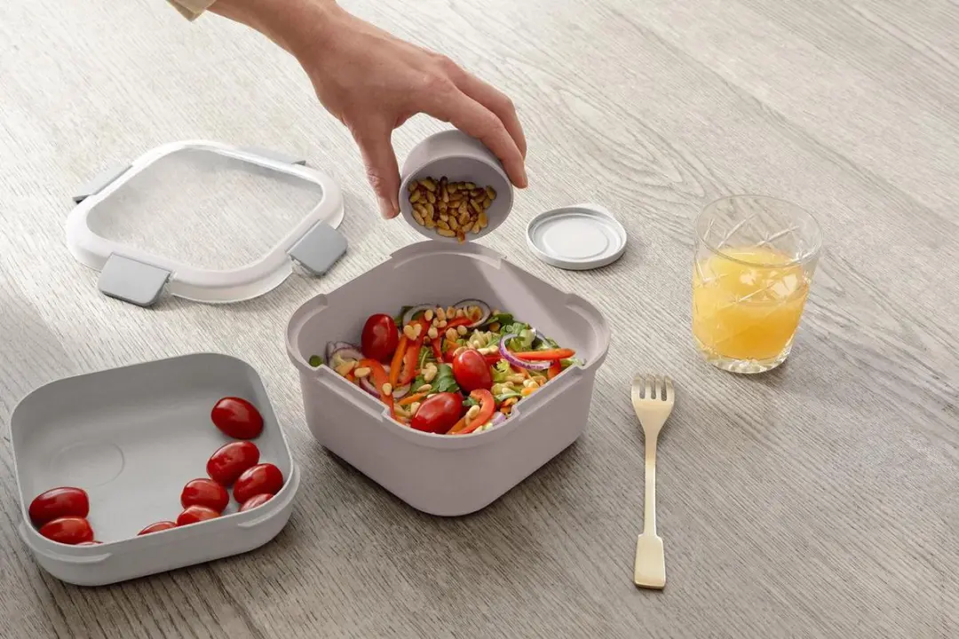 Sunware Sigma Home Food to go Lunchbox - Roze - 1,4L - afbeelding 6 van 6