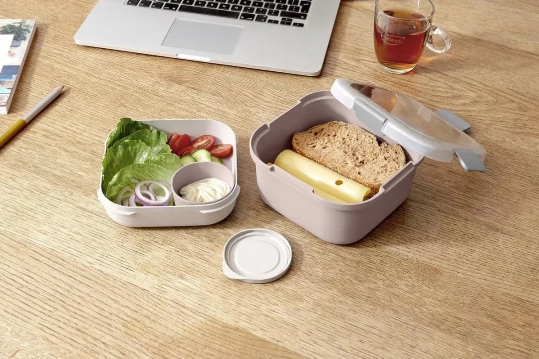 Sunware Sigma Home Food to go Lunchbox - Roze - 1,4L - afbeelding 4 van 6