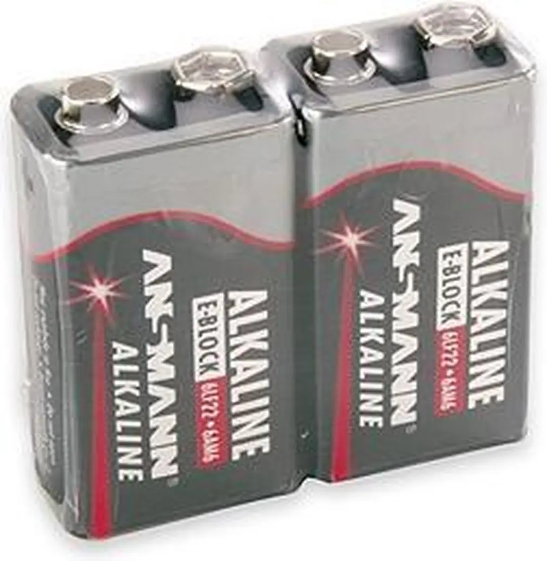 Ansmann 9V Blokbatterij Alkaline - 1 Stuk - afbeelding 3 van 3