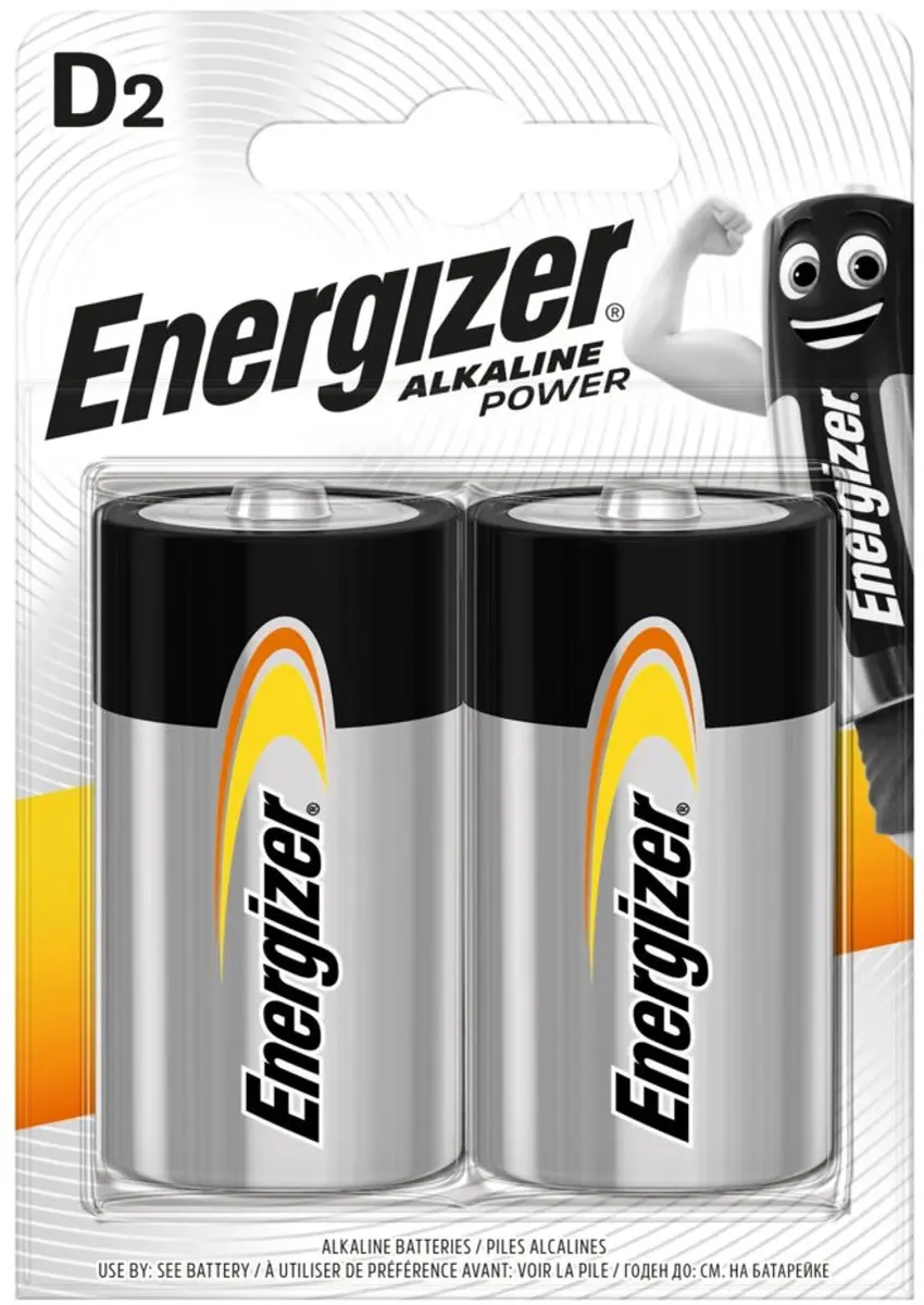 Energizer D Alkaline Batterij - 2 Stuks - afbeelding 5 van 6