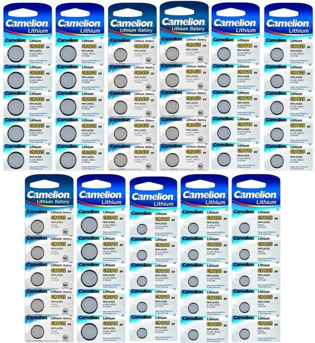 Camelion CR2450 Knoopcel 550mAh - 5 Stuks - afbeelding 3 van 5
