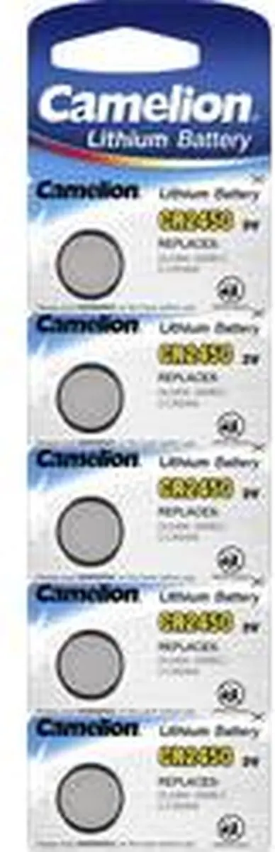 Camelion CR2450 Knoopcel 550mAh - 5 Stuks - afbeelding 5 van 5