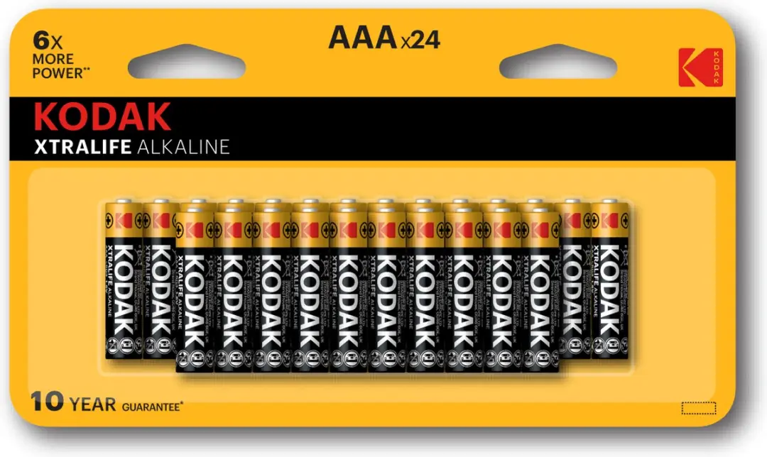 Kodak XTRALIFE alkaline AAA/LR03 blister 24